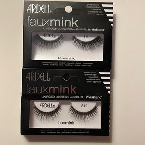 Ardell faux mink eyelashes 2 sets